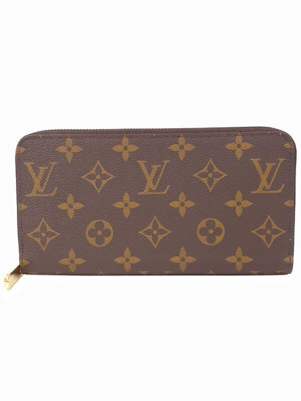 Louis Vuitton Monogram Zippy Wallet Round Zipper Long